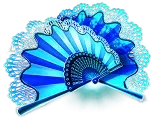 blue fan symbol