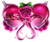 champagne and roses symbol